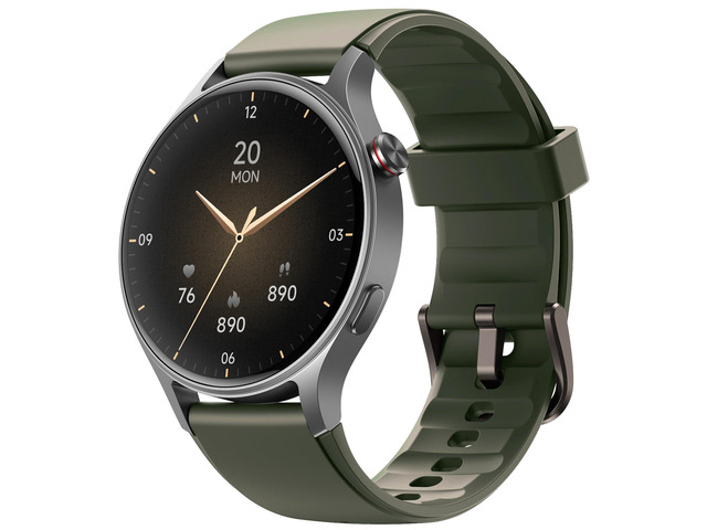 Smart Watch for Men Women,1.3' AMOLED Touchscreen Fitness Tracker, Make/Answer Calls, Heart Rate SpO2 Monitor, 3ATM Waterproof, Sleep & Activity...