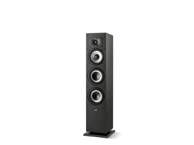 Polk Monitor XT60 Tower Speaker Hi Res Audio Certified, Dolby Atmos, DTS X & Auro 3D Compatible, 1' Tweeter, 6.5' Dynamically Balanced Woofer, (2)...