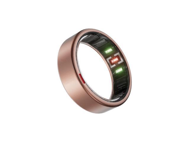Gen 2 Titanium Smart Ring for Women & Men, Sleep & Heart Rate Tracker, No Subscription, Size Before You Buy (Rosegold, 10)
