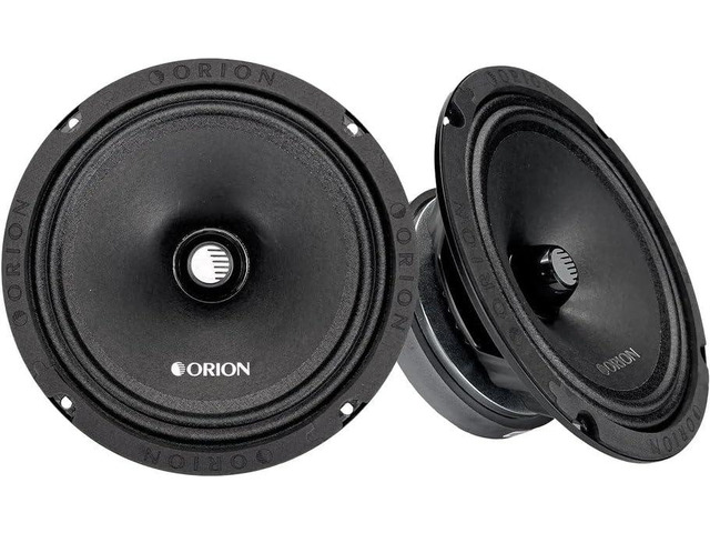 Cobalt CM854 High Efficiency 8' Mid-Range Bullet Loudspeakers, 1200W Max Power, 300W RMS, 4 Ohm, 1.5' Voice Coil - Pro Car Audio Stereo, Midrange...
