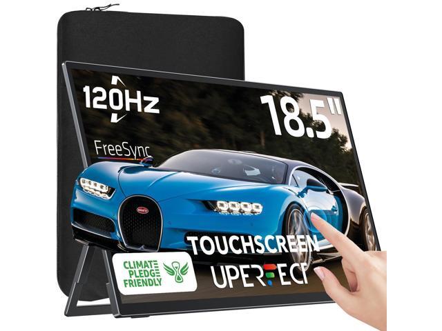 Portable Monitor 18.5-inch 120HZ Touchscreen 100% sRGB w/VESA & Stand 180° Adjustable Ultra-Slim & Lightweight Frameless FHD FreeSync IPS HDR...