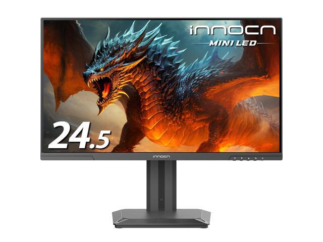 24.5' 2K QHD 2560 x 1440P 240Hz Monitor, Gaming Console Ready, Mini-LED Precisely Local Dimming, Monitor for Mac, HDMI 2.1, DP 1.4, Height Pivot...