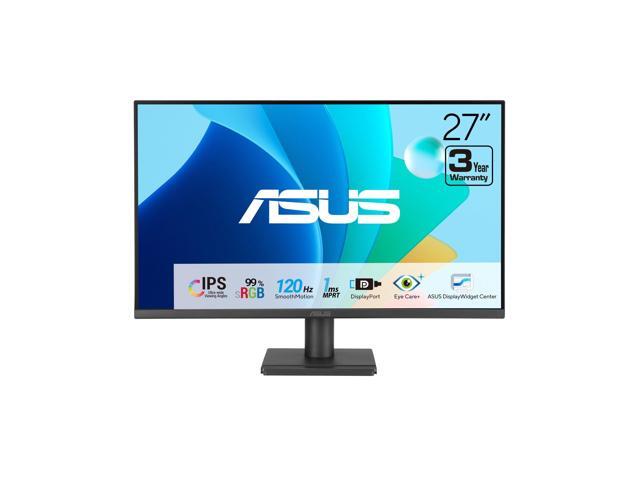 27' Computer Monitor (VA279QG) - Full HD, IPS, 120Hz, 1ms MPRT, Adaptive-Sync, Eye Care, Low Blue Light, Flicker Free, HDMI, DisplayPort, VGA,...