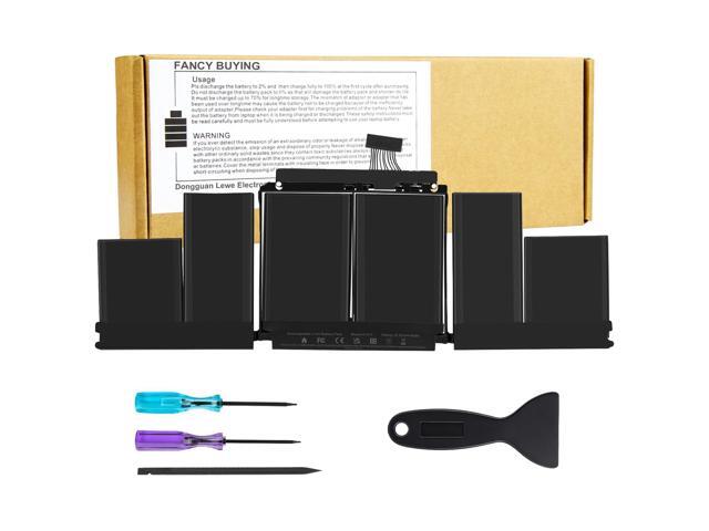 A1417 Laptop Battery Replacement for MacBook Pro 15 inch Retina A1398 [ Mid 2012 Early 2013], fits MD831LL/A MC975LL/A MC976LL/A ME665LL/A ME664LL/A