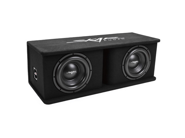 Dual 10' 2400W Loaded Sdr Series Vented Subwoofer Enclosure SDR-2X10D4, Dual 10' D4 Loaded Enclosure