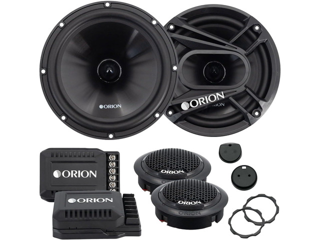 Cobalt Series CB65C 2-Way Car Audio Component System - 6.5 Speakers, Full Range, Enhanced Bass, 280W, 4 Ohms, Easy Installation, 1 Silk Dome...