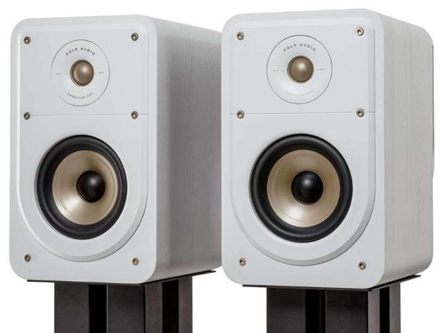 Polk Signature Elite ES15 Surround Sound Speakers Hi Res Audio Certified, Dolby Atmos & DTS Compatible, 1' Tweeter & 4' Woofer, Power Port...