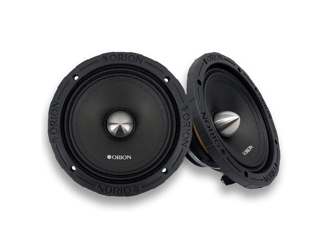 HCCA64N HCCA Series 6.5 Ultra Efficient Neodymium Midrange Loudspeaker, 1400W Max Power, 350W RMS, 4 Ohm, 1.5 Voice Coil - High Output Pro Car...