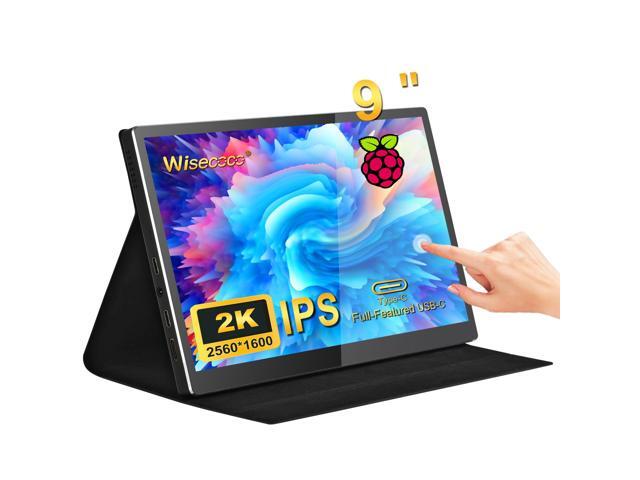 Portable Monitor 9 inch 2K 2560 * 1600 IPS Touch Screen 73% NTSC USB C HDMI Secondary External Computer Laptop LCD Monitor for MacBook Pro Air PC...