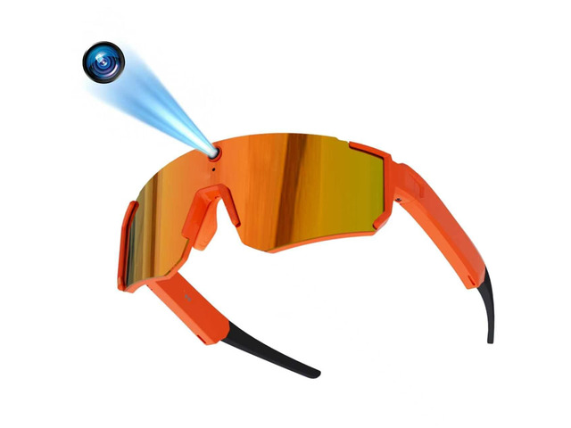 AI Smart Glasses with Camera, HD Stabilized Video Recording Glasses, Waterproof Bluetooth Sunglasses with Ai Assistant, Touch Control, UV...