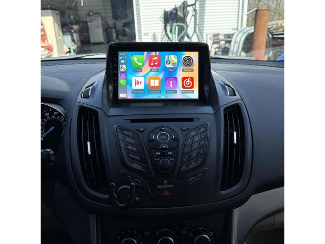 Car Radio Stereo Fit for Ford Escape 2013 2014 2015 2016 2017 2018 2019, 9' Touch Screen Car Radio Receiver with Carplay Android Auto w/WiFi GPS...