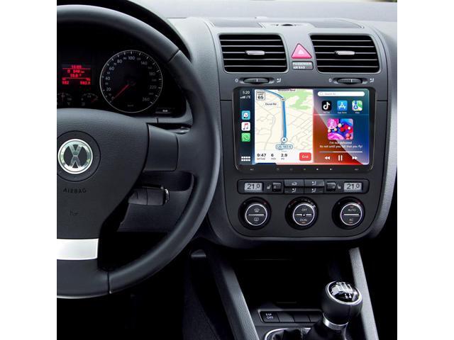 9inch Car Carplay Android Auto Radio for VW Jetta A5/Passat B6/CC/Golf MK5/Beetle/EOS 2005-2010,Android Car Dash GPS Navigation Head Unit...