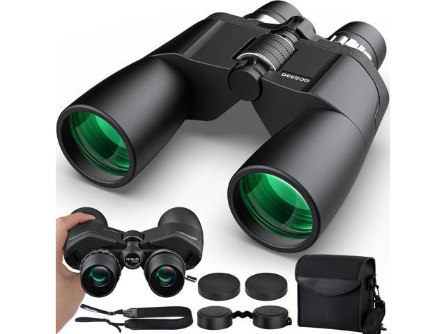12-36x50 HD Binoculars for Adults - High Powered Binoculars with Clear Low Light Vision for Bird Watching - Zoom Binocular with Large View for...