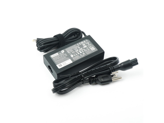 Laptop Charger 100W Watt USB Type C(USB-C) AC Power Adapter - ldeapad 5 Pro 16, ThinkBook 15 16, Black, ADL100YLC3A