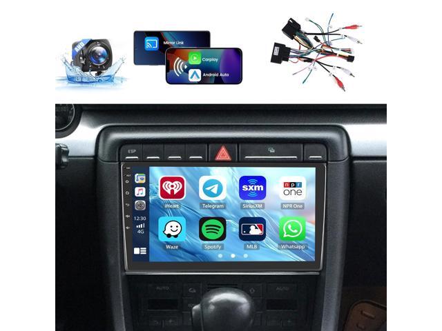 Car Radio for Audi A4 S4 RS4 2002-2008: [2G+64G] 9 inch Touch Screen Upgrade for Audi A4 Car Stereo with Wireless Carplay Android Auto GPS...