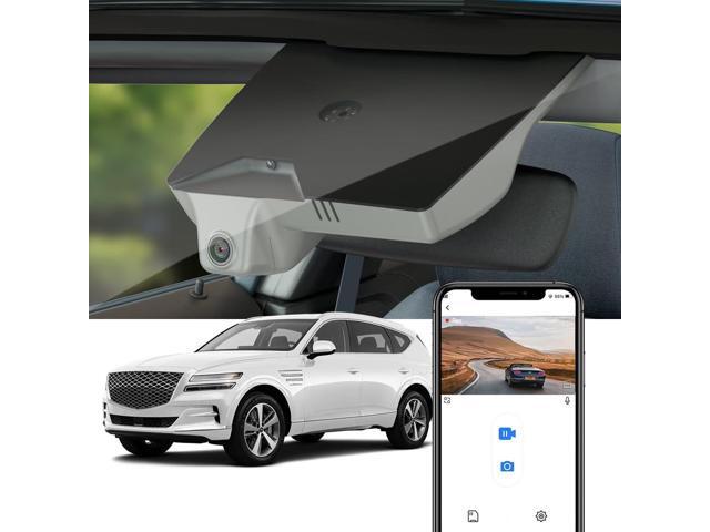 4K Dash Cam Suitable for Genesis GV80 2021-2025, Grey Color (HD2-T6010), Integrated OEM Look, UHD 2160P Video, Built-in WiFi & APP, Loop Recording,...