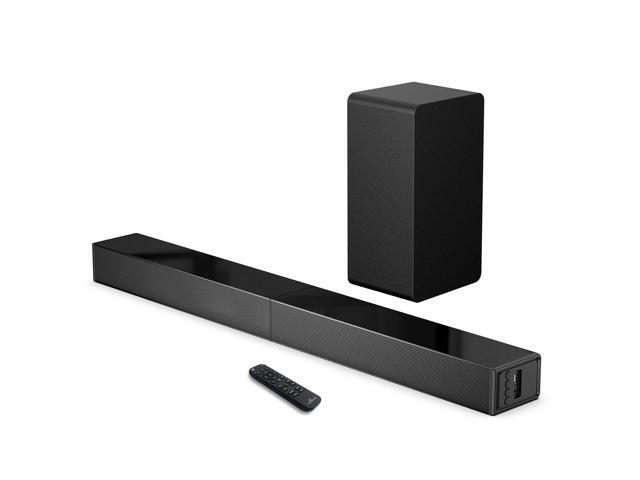 2.1 CH Sound Bar with Subwoofer, 31' Soundbar for Smart TV with HDMI, Optical, AUX, Bluetooth, USB - Surround Sound System
