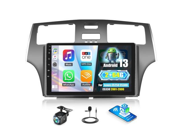 Android Car Stereo for Lexus ES250 ES300 ES330 2001-2006 with Carplay Android Auto Mirror Link 9 inch Touchscreen with GPS Navigation WiFi 26UI...