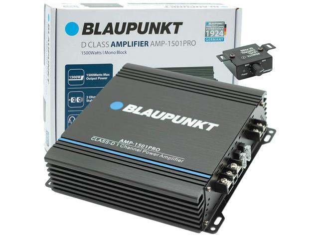 AMP-1501PRO 1500W Monoblock Amplifier - Compact Design, Class D, 2 Ohm Stable