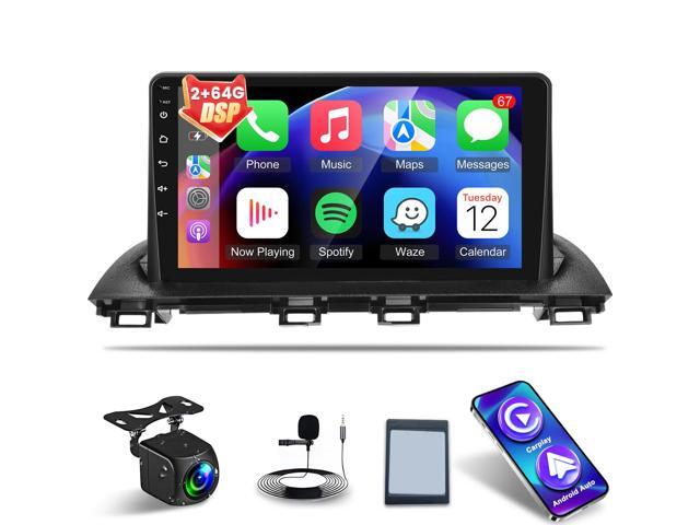 [2+64G] for Mazda 3 Axela 2014-2019 Car Radio - 9 inch HD Touchscreen Mazda3 Android Stereo - Wireless Carplay & Android Auto, GPS, 5G/WiFi, DSP +...