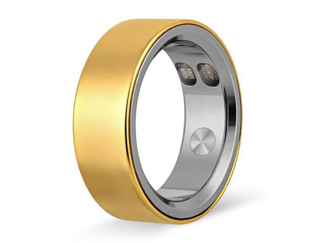 Smart Health Ring for Women, Waterproof Smart Ring with Heart Rate, Silent Vibration Alerts & Reminder, Sleep Fitness Tracker Ring Ultra-Thin,No...