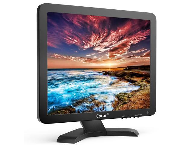 15-inch Touchscreen Monitor, LCD 1024x768 Resolution with VGA Input for PC, Office, Retail, Restaurant, Bar, Warehouse & POS Systems