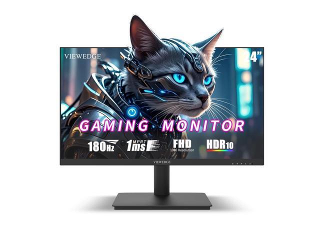 Gaming Monitor 24 Inch 1080p 180Hz, VA 1ms FHD PC Computer Monitor with 100% sRGB, Bluelight Filter, 2 HDMI & 1 DP Port, Support Freesync and Wall...