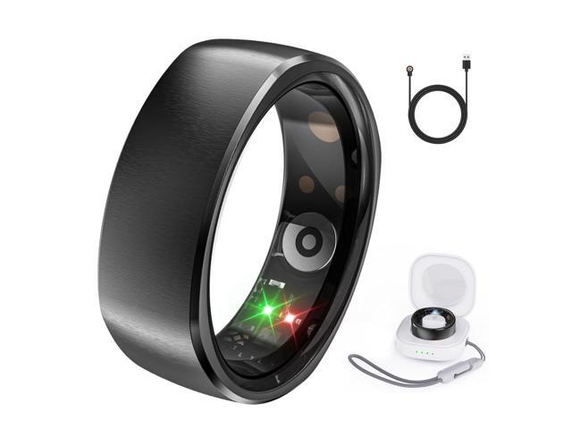 Smart Ring for Men Women Health Tracker with Heart Rate, Blood Oxygen, Blood Pressure, Sleep Monitoring, Fitness Step Tracking, IP69 Waterproof...