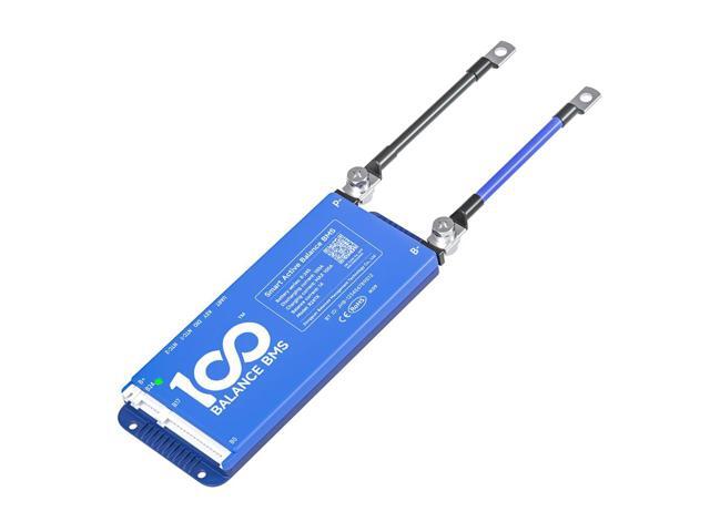 100BALANCE BMS 150A Active Balance 1A 8S-17S Build in Bluetooth Cell Balancing Smart PCB Battery Protection Board for Li-ion/Lifpo4/LTO Lithium...
