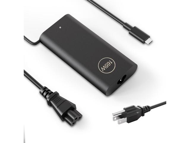 165W Type C Charger Compatible with Dell Pro Max 16 18 Plus MB16250 MB18250 Precision 5680 5690 Power Supply HA165PM210 LA165PM210 Laptop Charger