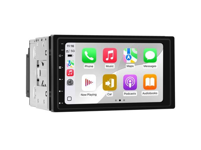 7 Inch Android 13 Double Din Car Stereo - Wireless CarPlay Android Auto Radio, 1280x720 HD IPS Touch Screen, Universal Head Unit with AHD Backup...
