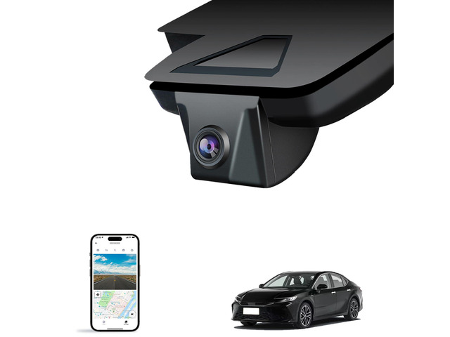 OEM Style Front 4K Dash Cam for Toyota Camry 2025 2026,Hybrid LE SE XSE XLE,Easy Installation,Hidden Design,WiFi & App Control,Loop...