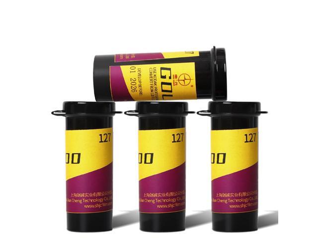 127 Color ISO 200 Film Gold 200 Roll Negative Film 01-2026 Fresh Qty: 4 Rolls.