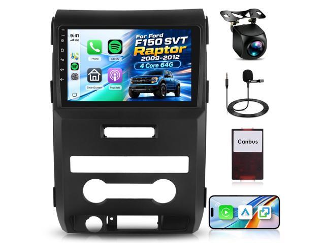9 Inch Android Car Stereo 4Core 64G for Ford F150 SVT Raptor 2009-2012 Low Trim Wireless CarPlay Android Auto Touchscreen GPS Navigation 5G WiFi...