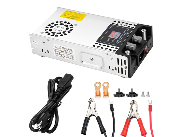 Adjustable Power Supply with LED Display - AC110V/220V to DC 0-12V Converter 600W 50A Power Supply