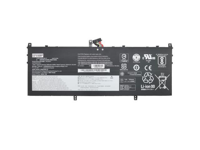 L19C4PD1 L19D4PD1 Laptop Battery 60Wh 7820mAh 4-Cell 7.68V Compatible with Lenovo ideapad Yoga 6-13ARE05 6-13ALC6 / Yoga C640-13IML LTE/Yoga...