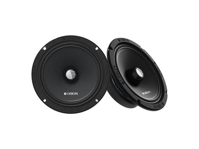 Cobalt CSH85 Slim 8 Mid-Range Bullet Loudspeakers, 1000W Max Power, 250W RMS, 4 Ohm Shallow Mount Pro Car Audio Midrange Speakers (Pair)