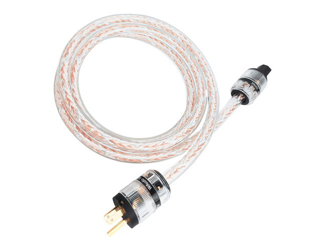 10 AWG Audiophile Power Cable, Hi-End OFC Power Cord for HiFi Systems (6.6ft)