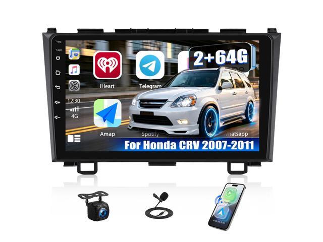 4 Core+64G Android 15 for Honda CRV 2007-2011 Car Radio Stereo with Wireless A-pple CarPlay Android Auto WiFi GPS, 9' Touchscreen Bluetooth Upgrade...