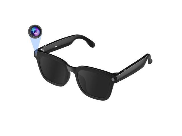 Al Smart Glasses,1080p HD Camera with Music & Call Features, Ai Bluetooth Glasses for Remote Video Recording, Voice Control,with 32GB Storage for...