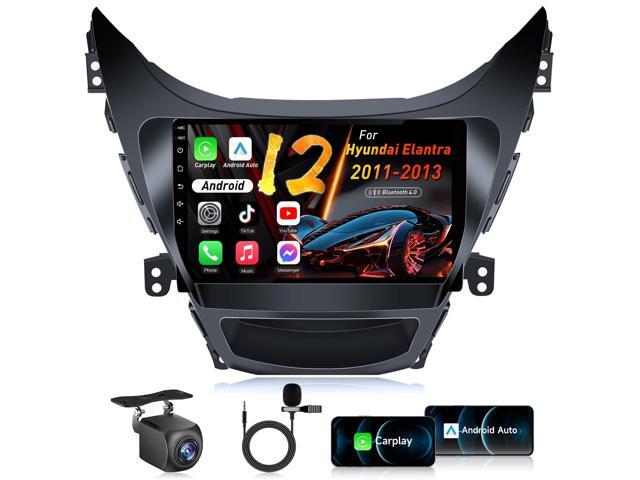 4Core + 64G ROM Car Radio Stereo for Hyundai Elantra 2011 2012 2013: 9 Inch Radio with Touch Screen 1280 * 800 Head Unit Replacement DSP Auto...