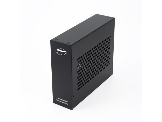 PCIe Express to Thunderbolt 3/4 USB4 Dock, one PCIe 3.0 x16 Slot Input, Compatible with DeckLink Capture Card. Aluminum Alloy Housing Enclosure for...