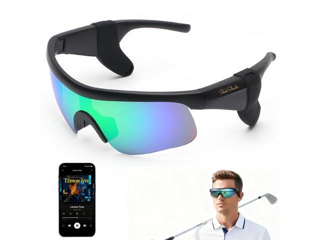 Smart Glasses for Men & Women, Bluetooth 5.3 Sports Sunglasses with Hands-Free Calls, Open-Ear Speaker, Polarized UV400, IPX5 Waterproof, Magnetic...