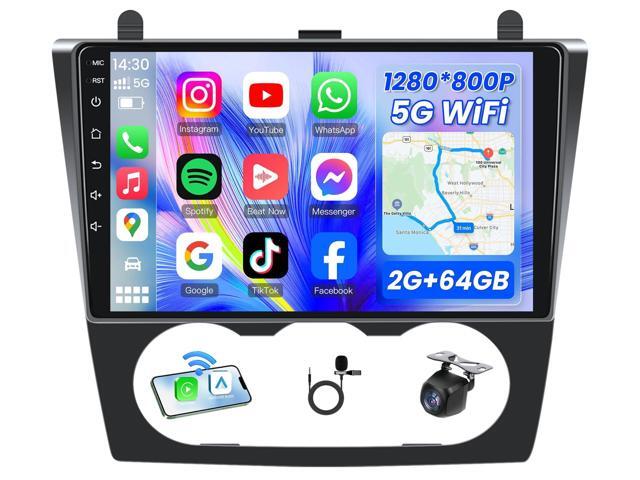 4Core 64G ROM Car Radio Stereo for Nissan Altima 2007-2012: Upgrade 5G-WIFI 9' 1280*800 Touch Screen Head Unit Wireless Carplay Android Auto...