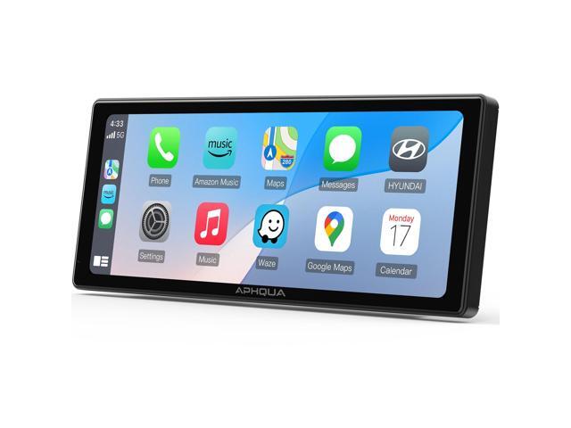10.26 Inch Wireless Apple CarPlay & Android Auto Screen with Backup Camera,Portable Touch Display with Bluetooth FM AUX USB,Voice Control...
