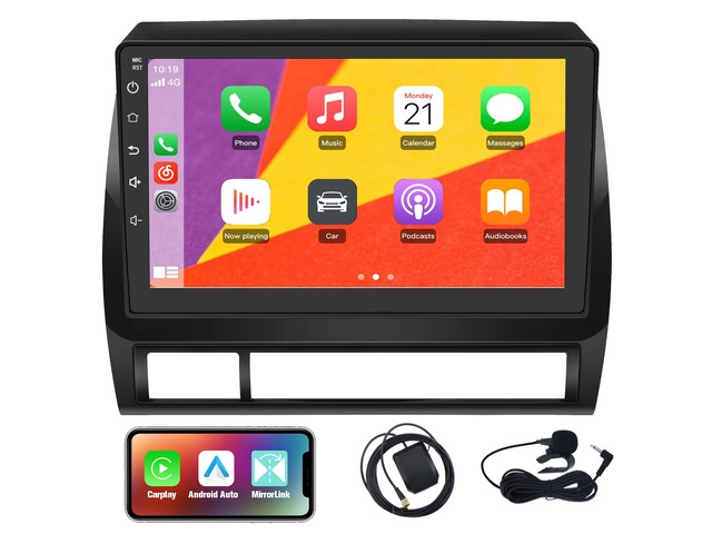 8 Core 64GB ROM Car Radio Stereo for Toyota Tacoma 2005-2015 Support JBL Sound System, 5G WiFi Wireless CarPlay/Android Auto,GPS DSP RDS Bluetooth...