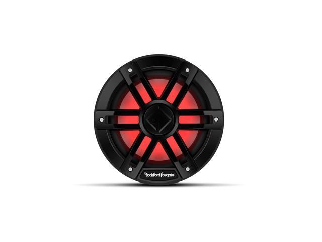 M1D4-8B Color Optix 8' DVC 4-Ohm Multicolor LED Lighted Marine Subwoofer - Black
