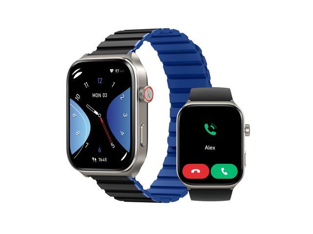 Smartwatch for Men Women(Answer/Make Call), Smart Watches Compatible with Android & iPhone, 2.01'' AMOLED Display Fitness Tracker Watch with Alexa,...