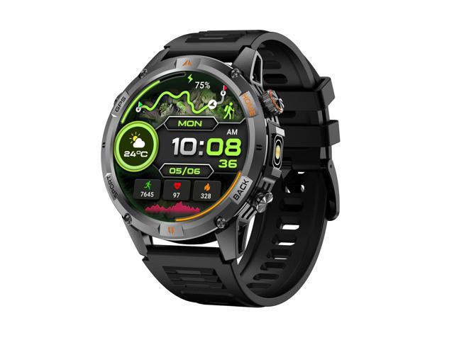 Smart Watch for Men with 7-Day Battery and Built-in GPS, 1.46' Round Fitness Watch, Heart Rate/SpO2/Sleep Monitor, IP68 Waterproof, Compatible with...