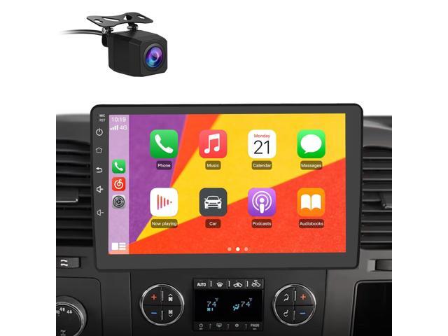 4+64GB Qualcomm Car Radio Stereo for Chevy Chevrolet Silverado 2007-2013 Tahoe Equinox GMC Sierra Yukon Android 13 with CarPlay Android Auto...